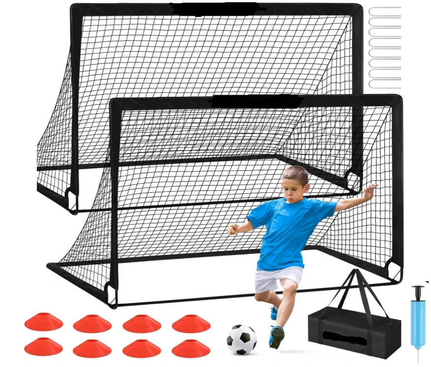 WFUN Soccer Goals for Backyard for Beginner Games, Sports