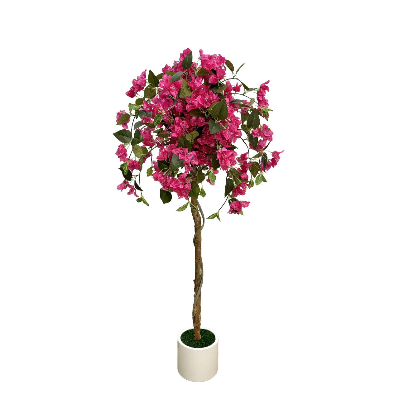 4ft Nearly Natural Magnolia Artificial Flower Plants White