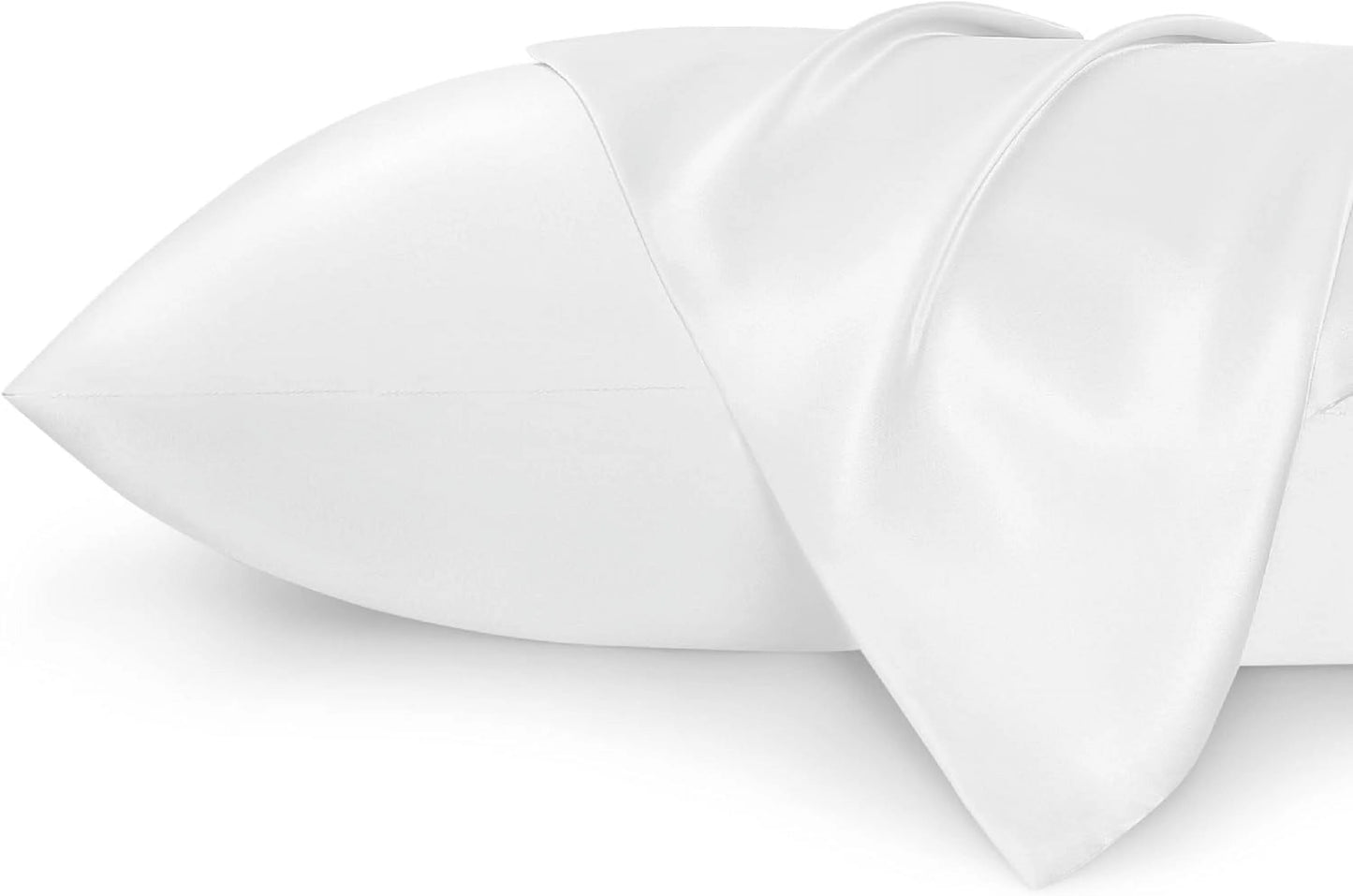 Cocosity Queen Size Set of 2 Bed Pillows for Sleeping for Side and Back,White