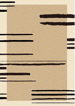 Cocosity 2'x3' Easy Jute Area Rug for Living Room Modern Farmhouse Outdoor