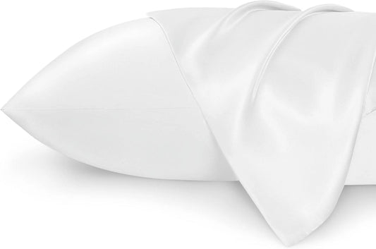 Cocosity Soft and Breathable Body Pillowcases Set of 2, White