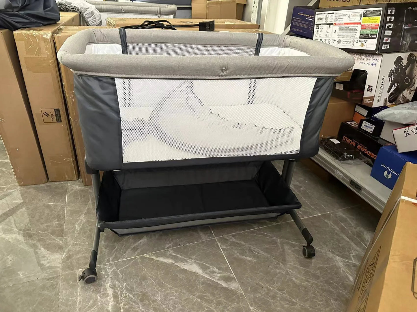 Folding Bedside Bassinet Co-Sleeper