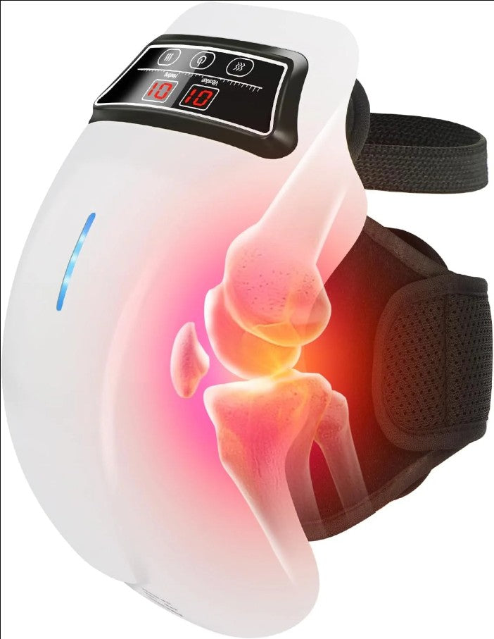 Cordless Knee Massager with Vibration, & Massage Therapy for Family Thanksgiving Christmas Gift